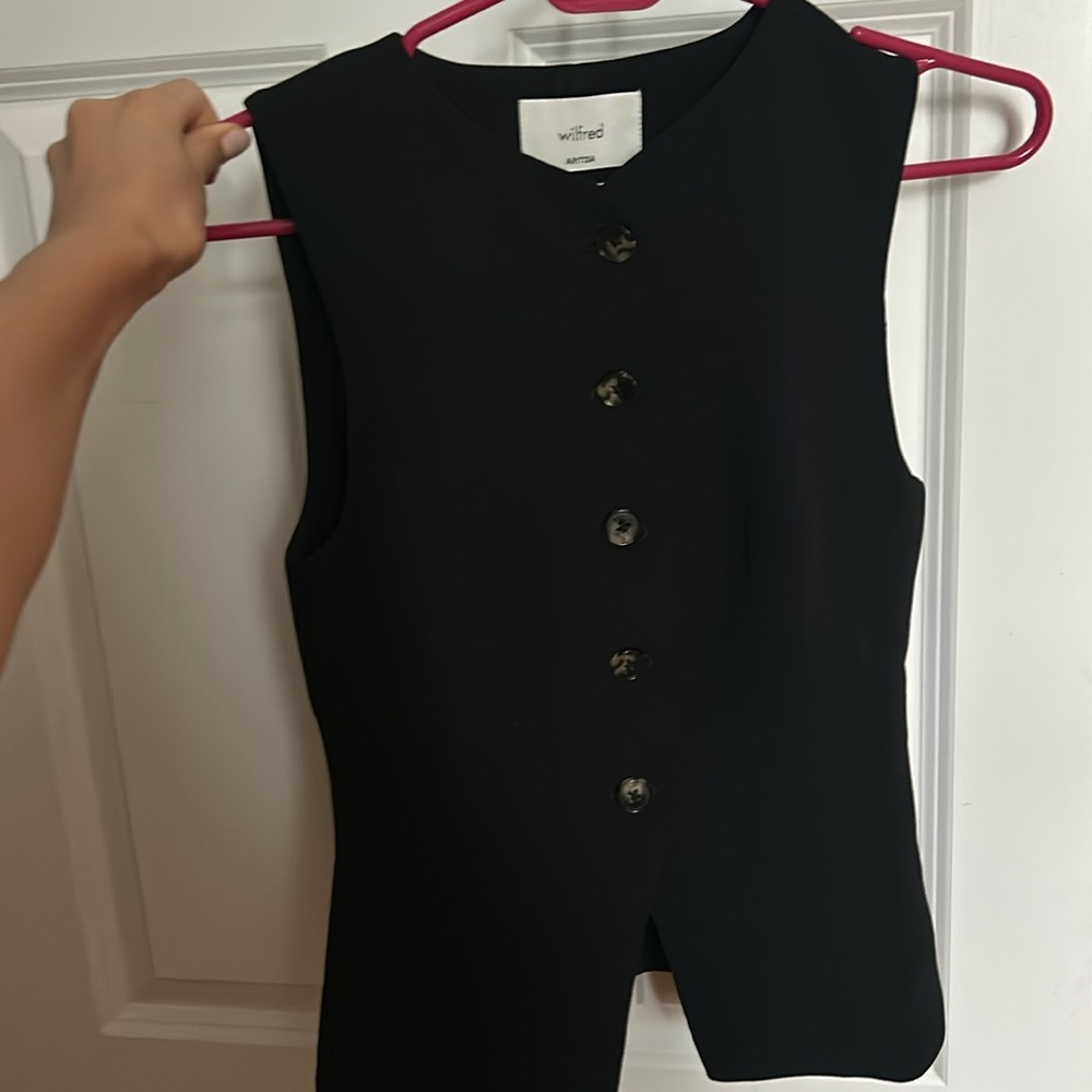 Aritzia Wilfred vest